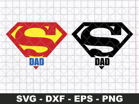 Download 12+ Super Dad Logo Cut Files
